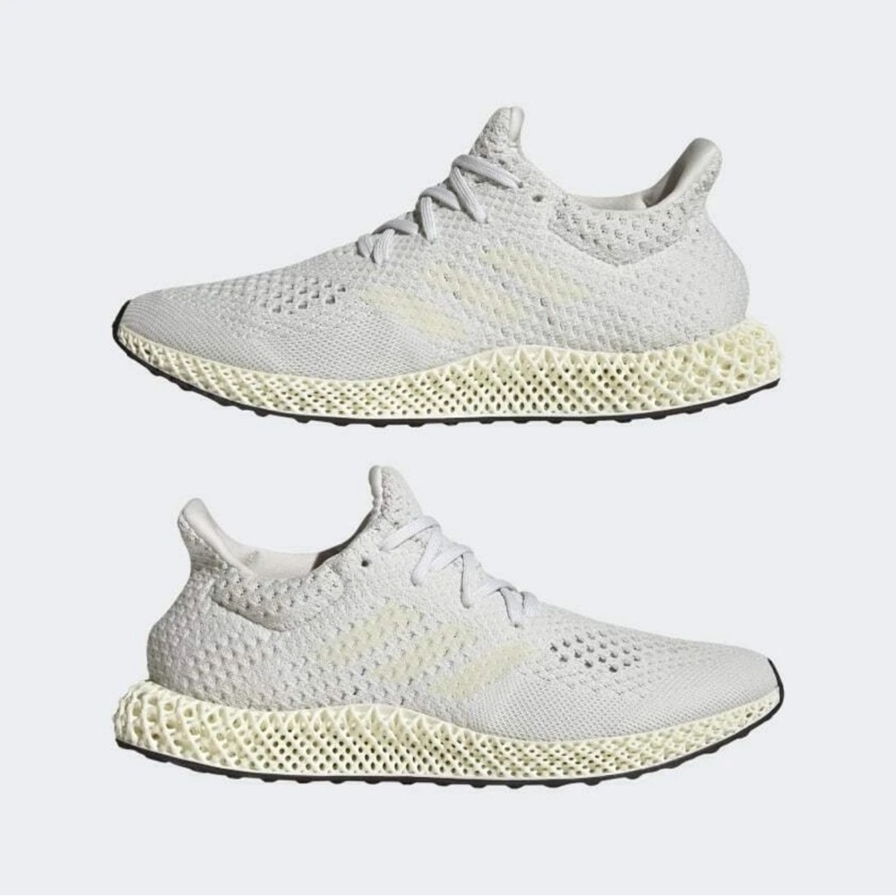 New Adidas Futurecraft 4D Chalk Q46229 Size 65